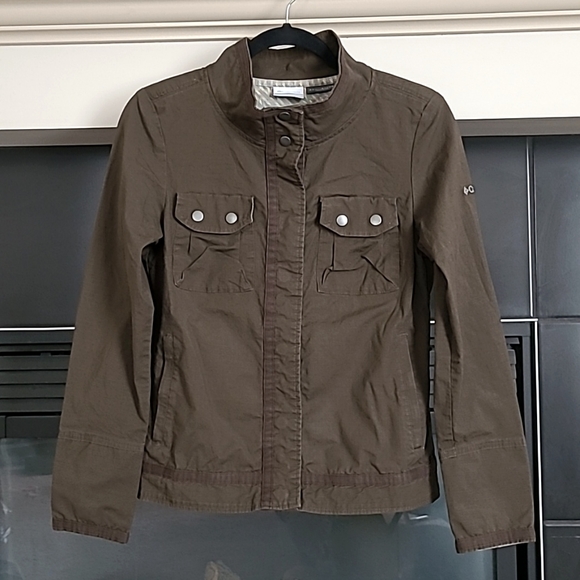 Columbia Omni Shade Sun Protection Long Sleeves Snap Button Jacket, Women's Sz S - Picture 3 of 14